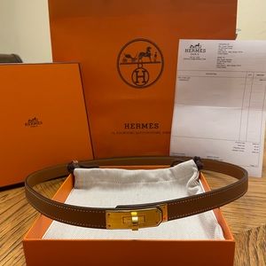 **BRAND NEW** Hermes Kelly 18 Belt.